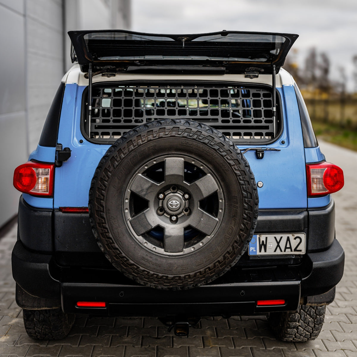 Heckscheiben-MOLLE-Paneel - FJ Cruiser-4-Bison Gear