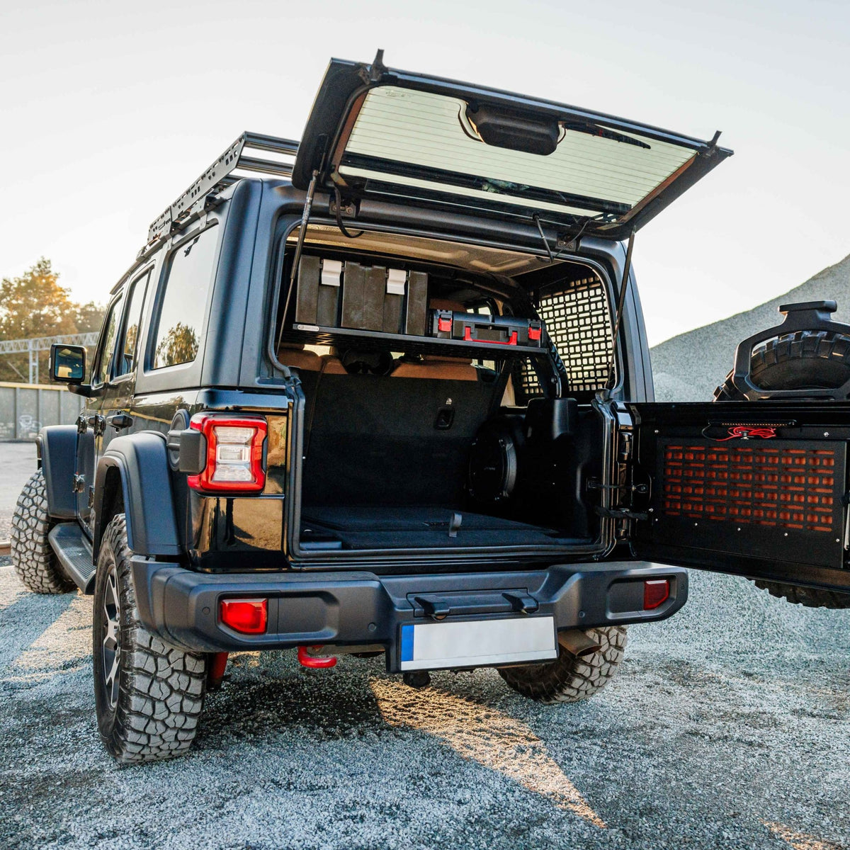 Roof Shelf (Dachablage) - Wrangler JLU-8-Bison Gear