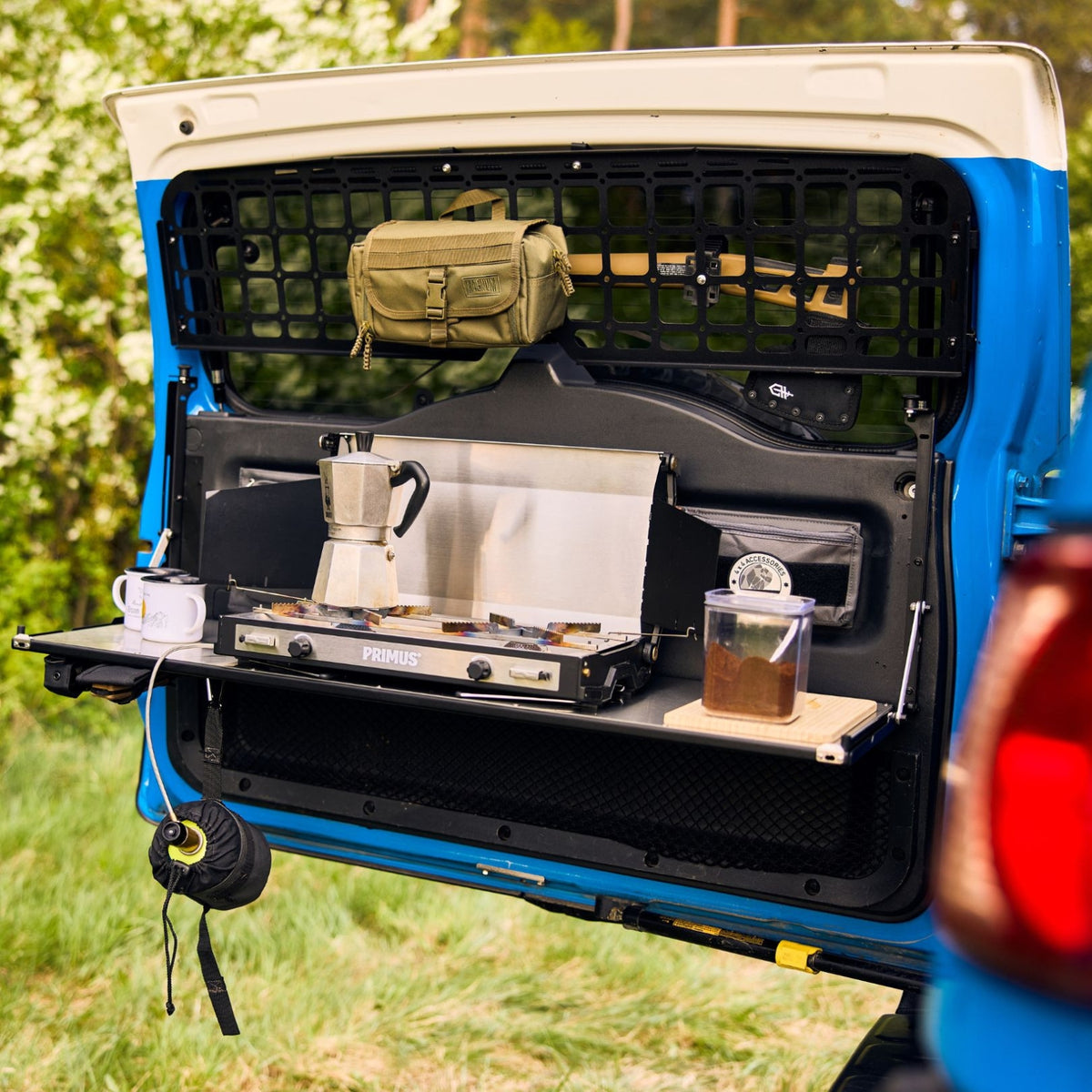 Klapptisch für die Hecktür - Lexus GX, TOYOTA FJ Cruiser, TOYOTA Land Cruiser Prado-2-Bison Gear
