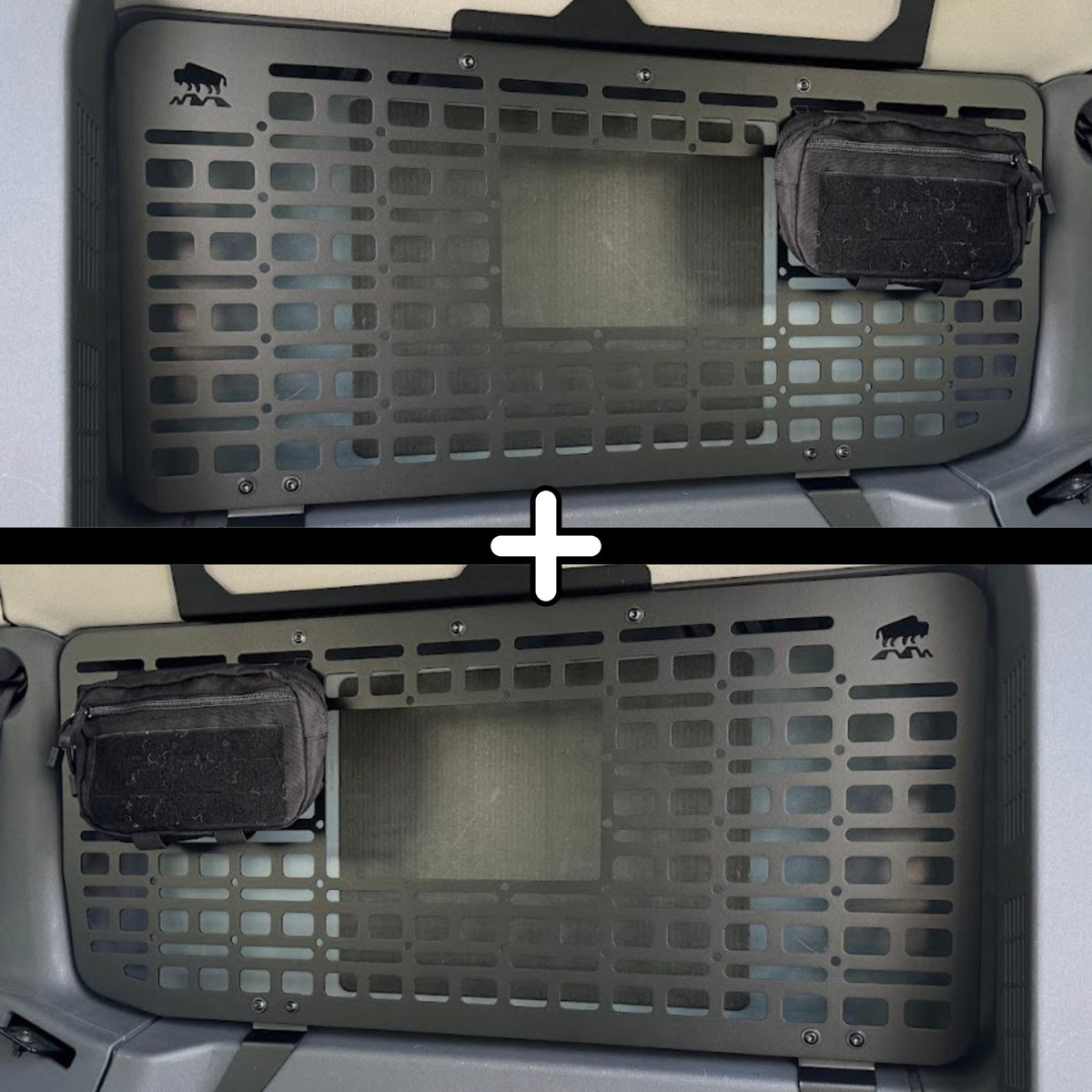 SET: Innen-MOLLE-Paneele (links + rechts) - Grenadier-1-Bison Gear
