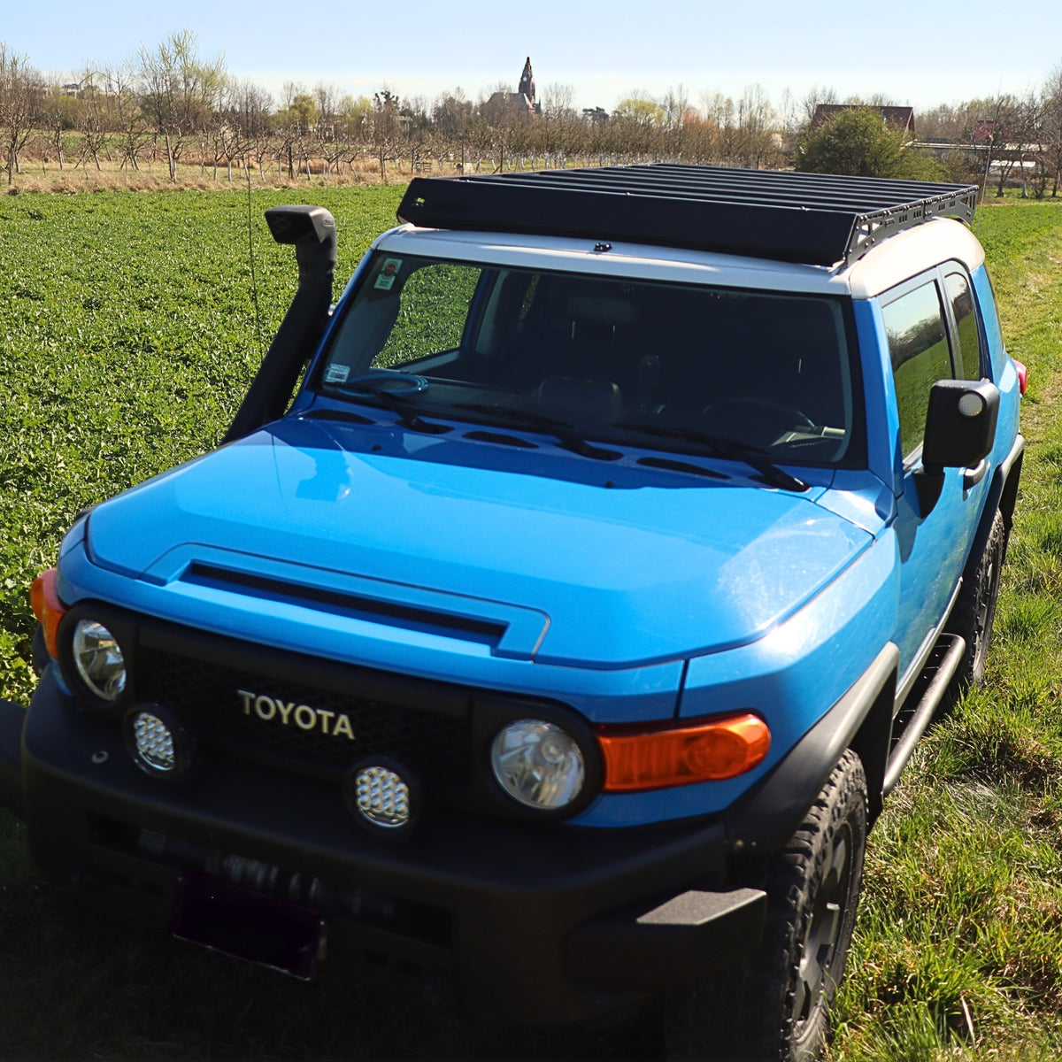 SET: OX PRO Dachträger + Campingtisch - FJ Cruiser-11-Bison Gear
