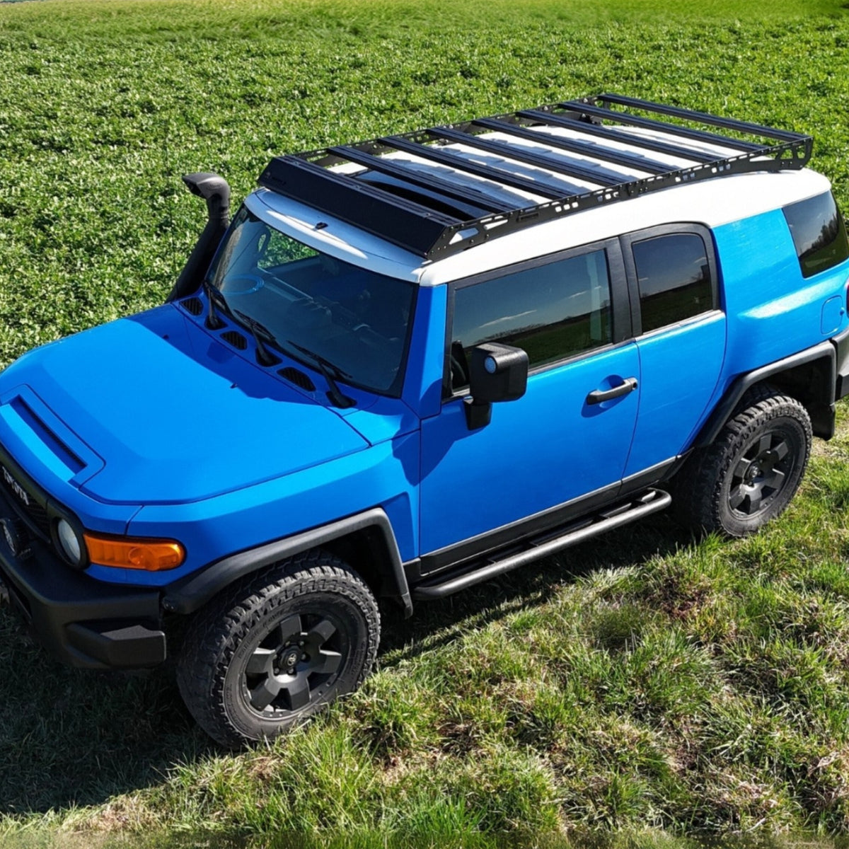 SET: OX PRO Dachträger + Campingtisch - FJ Cruiser-2-Bison Gear