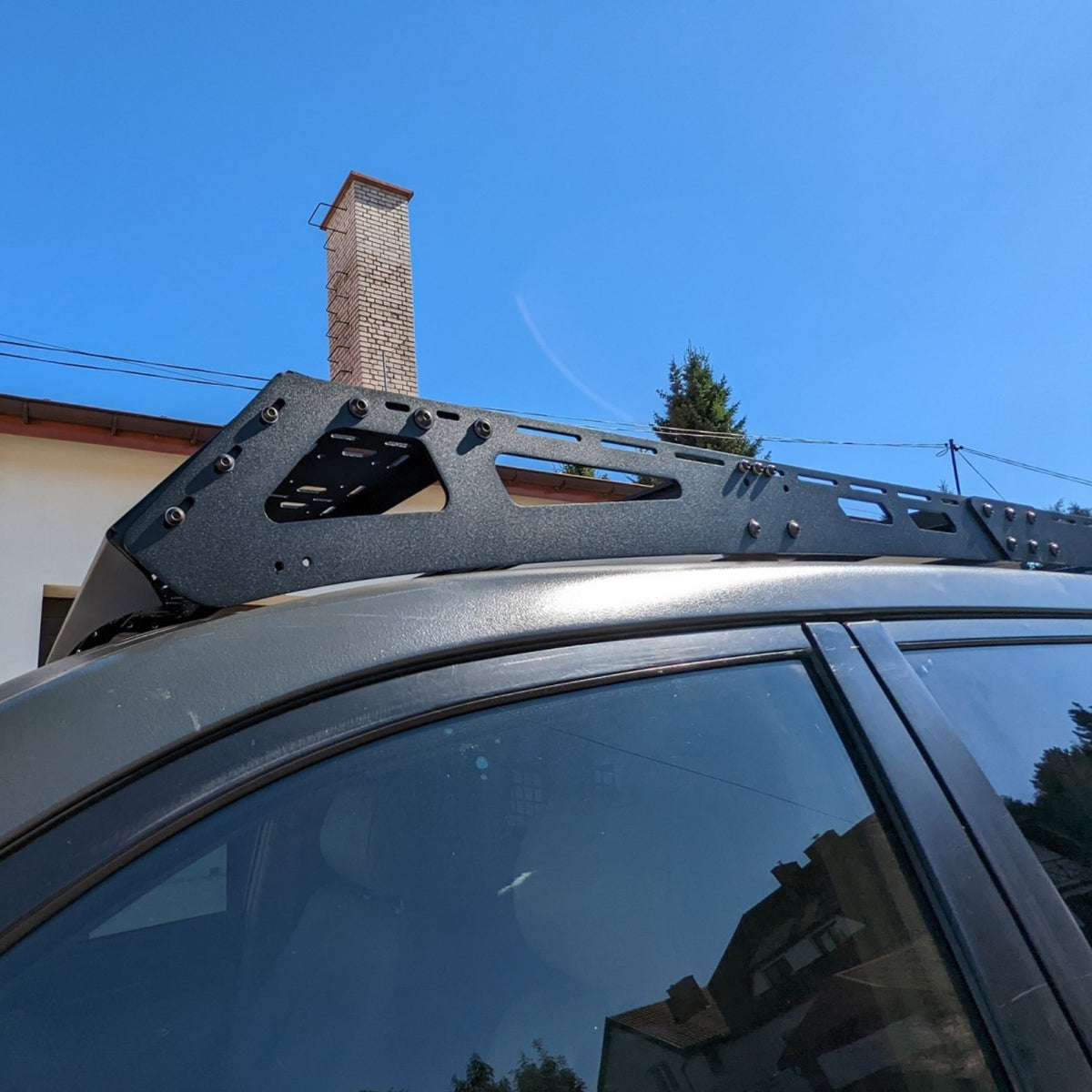 SET: OX PRO Dachträger + Campingtisch - LC120/GX470-7-Bison Gear