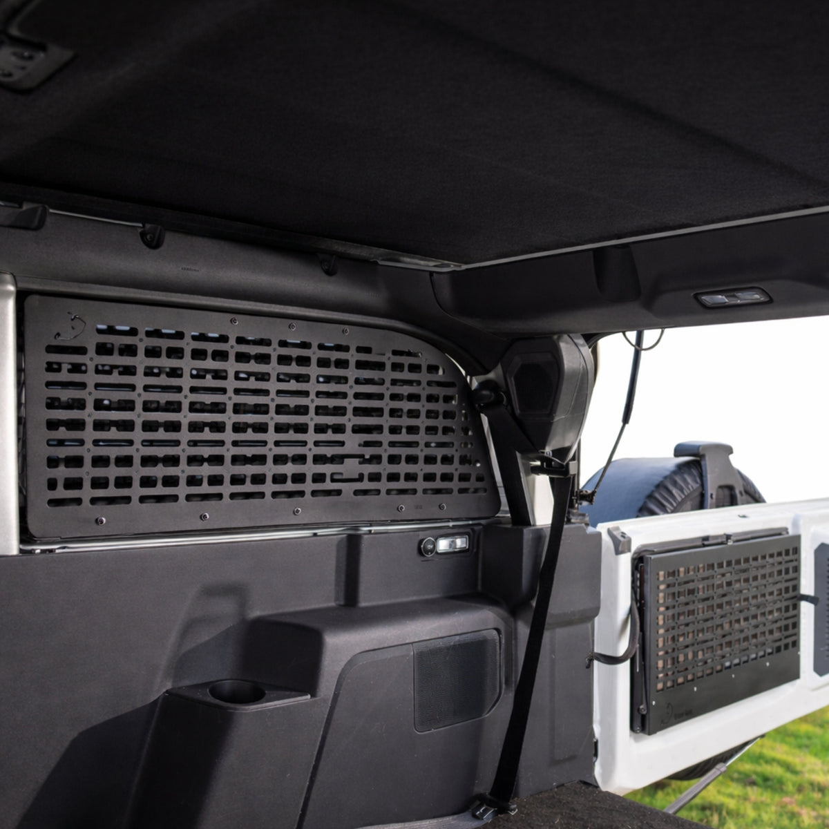 SET: Roof Shelf + 2 Paneele (links + rechts) - Bronco 6G 2-Türer-3-Bison Gear