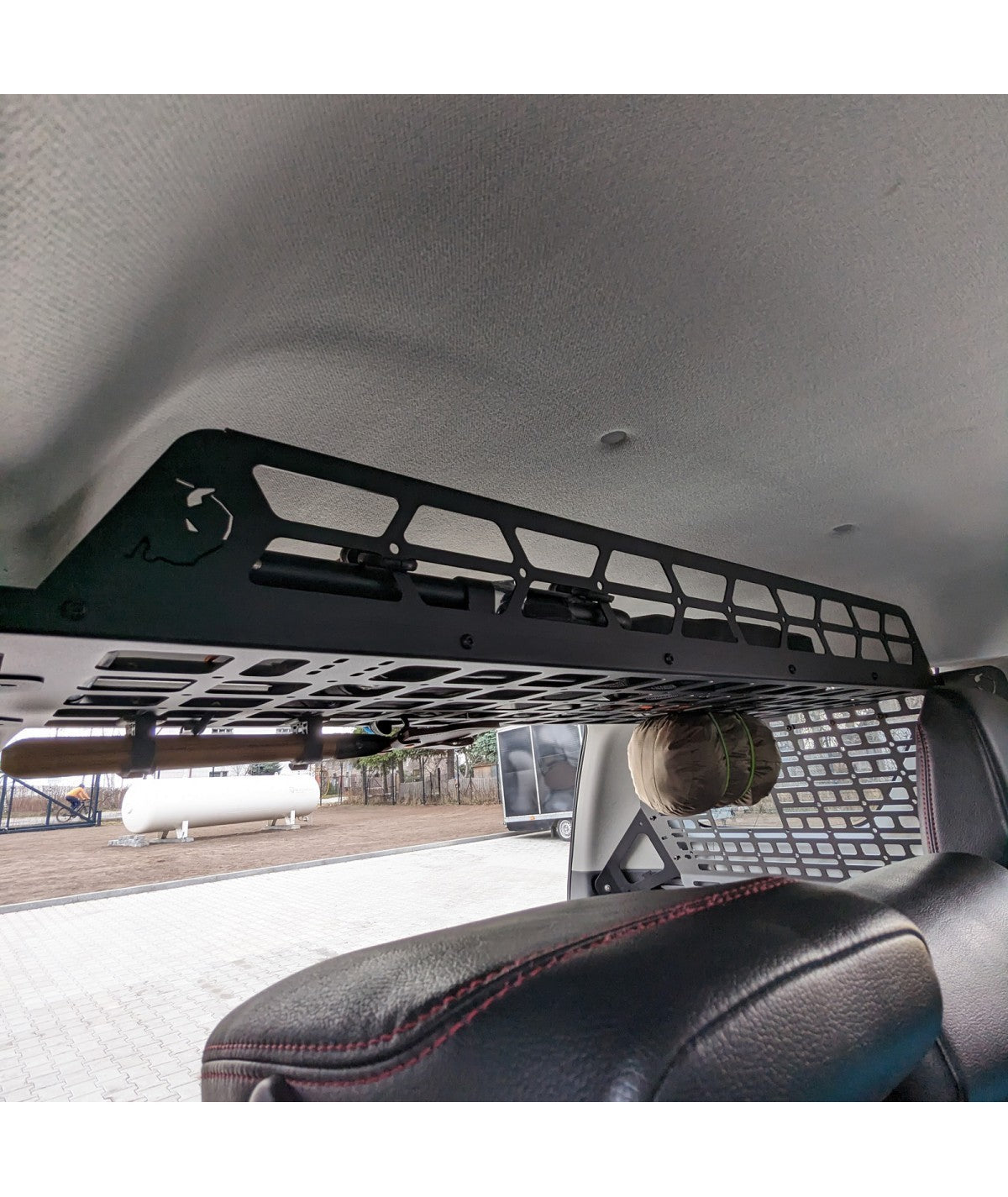 SET: Roof Shelf + Laderaumtrenngitter - 4Runner 5. Gen-5-Bison Gear