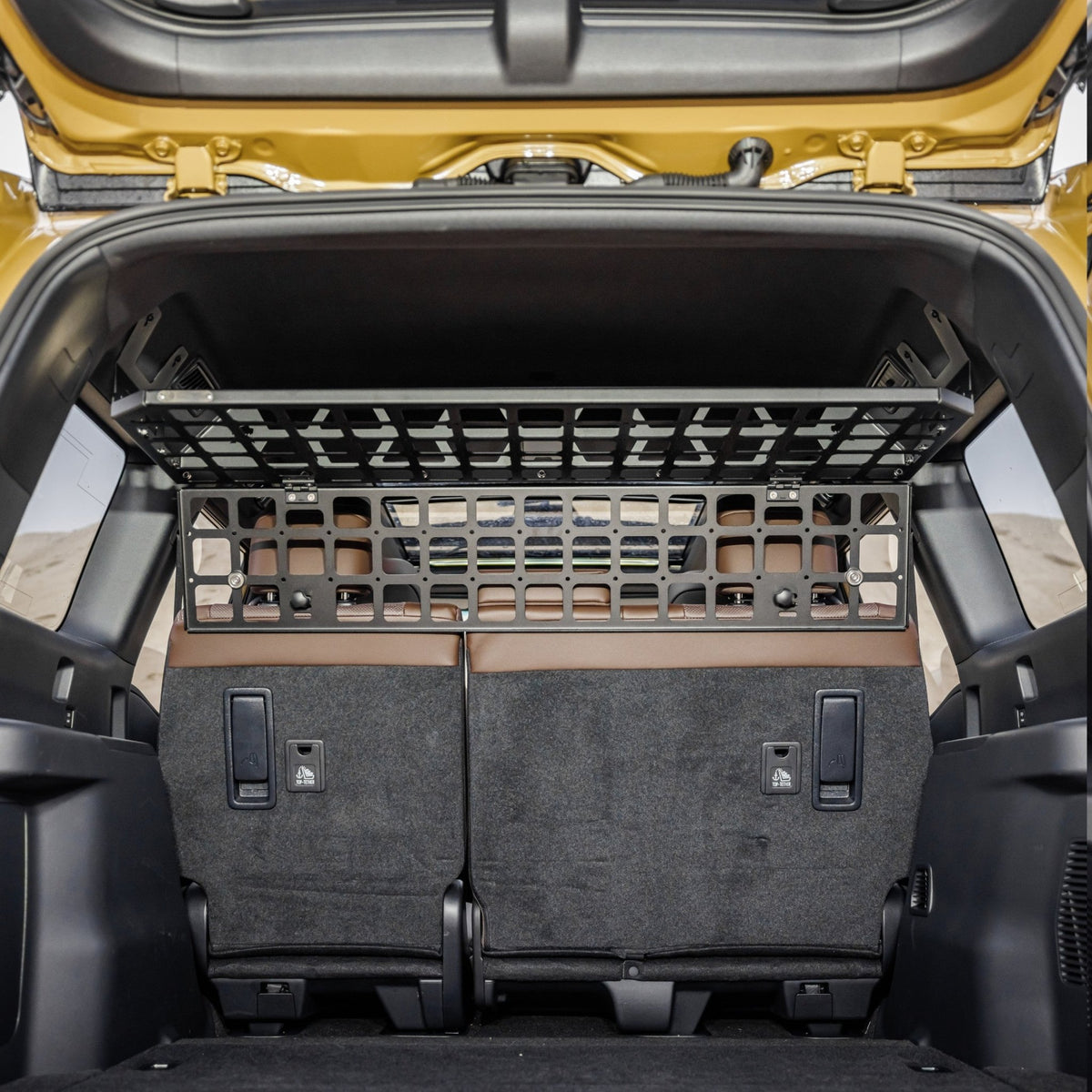 SET: Roof Shelf + Laderaumtrenngitter - LC250/GX550-5-Bison Gear
