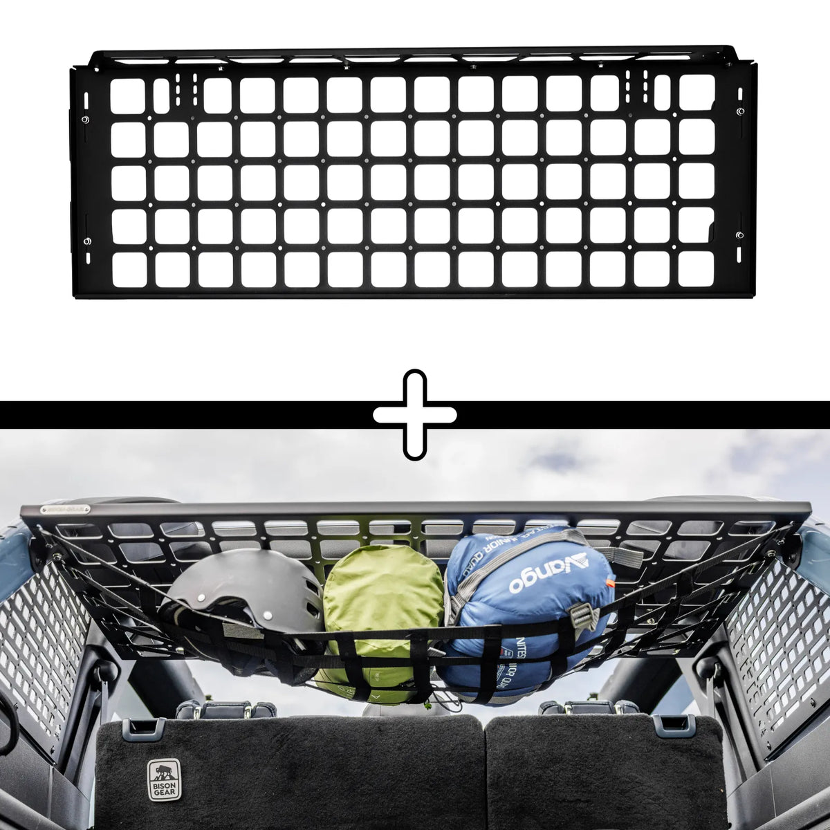SET: Roof Shelf + Universal-Netz - 4Runner 5. Gen