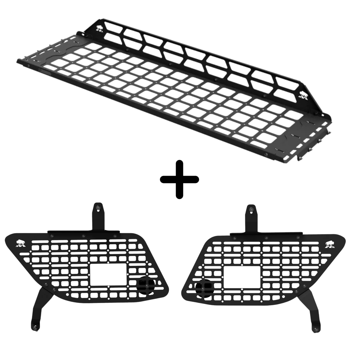 SET: Roof Shelf + 2x Paneele (links + rechts) - 4Runner 6. Gen
