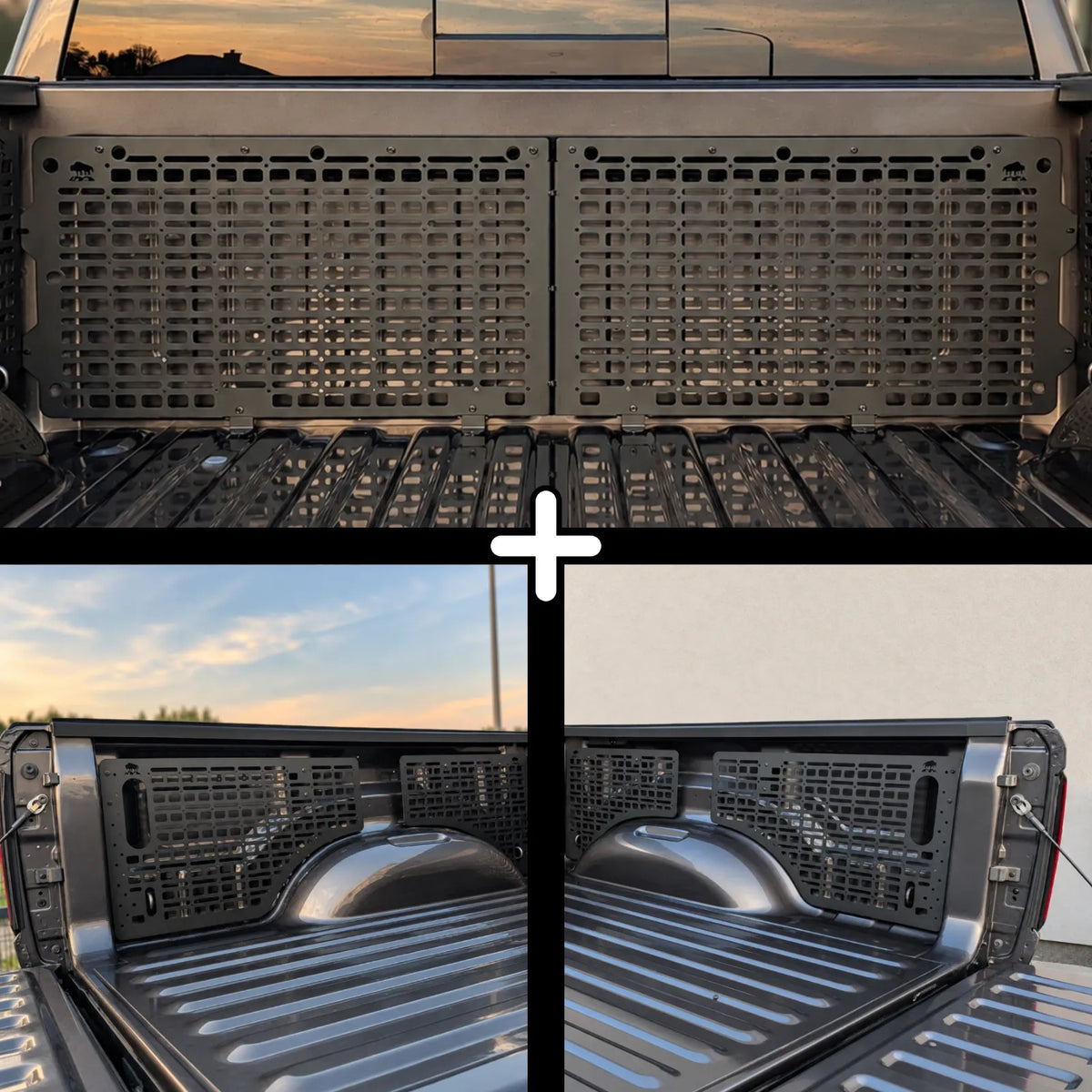 SET: 4 x Seitliche Paneele + 2 x Vordere Paneele - RAM 1500 DT (5. Gen)