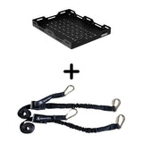 SET: Reserverad-Ablage + BOA-Zurrgurte (2 Stk.)