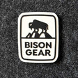 "Bison Gear" Patch mit Klettverschluss-1-Bison Gear