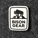 "Bison Gear" Patch mit Klettverschluss-1-Bison Gear