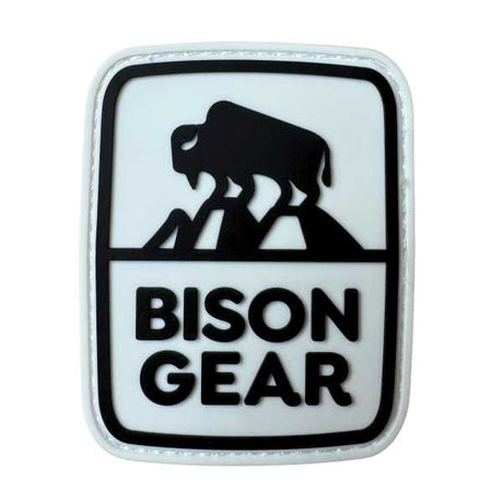 "Bison Gear" Patch mit Klettverschluss-2-Bison Gear