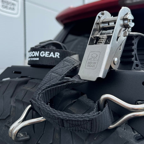 Bison Gear Edelstahlband für Universal-Radhalterung-5-Bison Gear