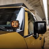 OUTLET: Dark Knight Fortex Arbeitsscheinwerfer 38W Amber-5-Bison Gear