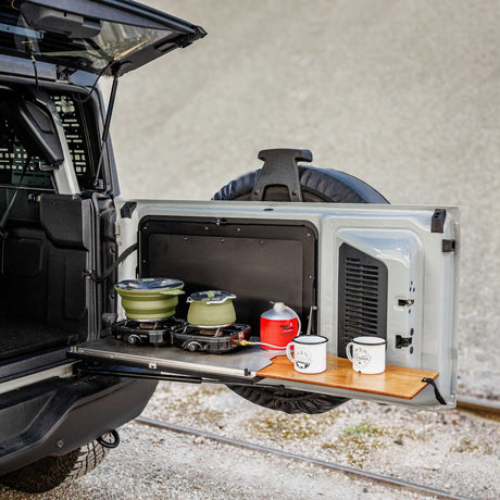 Klapptisch für die Hecktür - Bronco 6G-16-Bison Gear