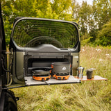 Klapptisch für die Hecktür - Defender (L663)-10-Bison Gear