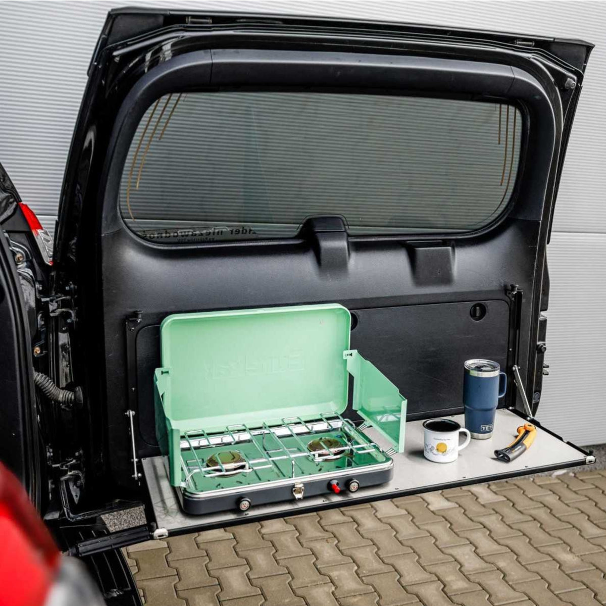 Klapptisch für die Hecktür - Lexus GX, TOYOTA FJ Cruiser, TOYOTA Land Cruiser Prado-11-Bison Gear