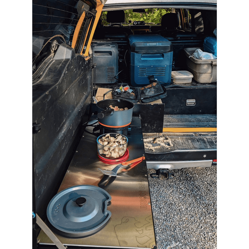Klapptisch für die Hecktür - Lexus GX, TOYOTA FJ Cruiser, TOYOTA Land Cruiser Prado-4-Bison Gear