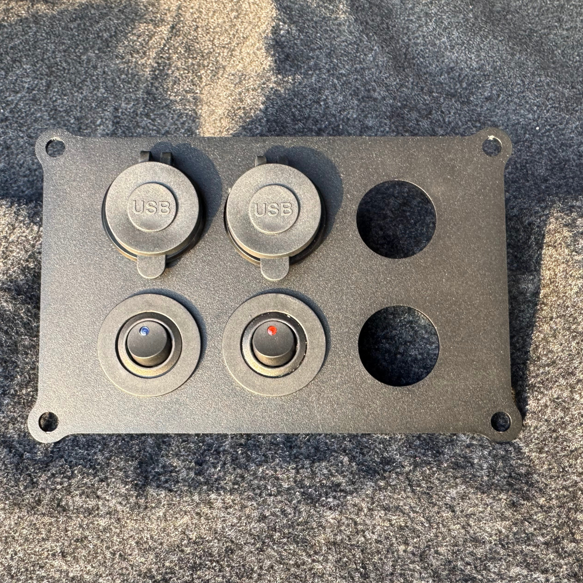 Elektro-Paneel für Steckdosen mit 29 mm (1,13 in) Durchmesser-6-Bison Gear