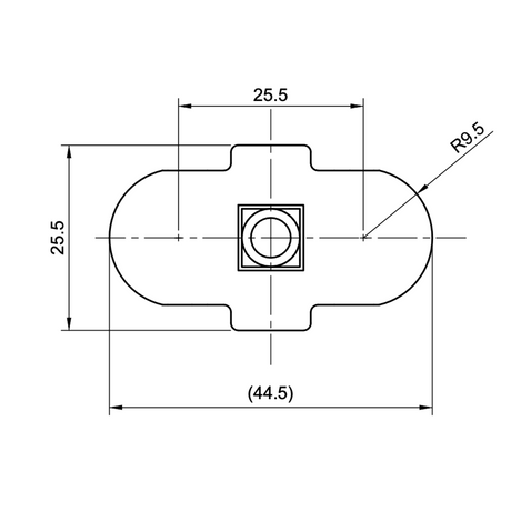 L-Track-Bolzen 8x20mm-5-Bison Gear