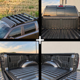 SET: OX PRO Dachträger + 4 x Seitliche Paneele + 2 x Vordere Paneele - RAM 1500 DT (5. Gen)
