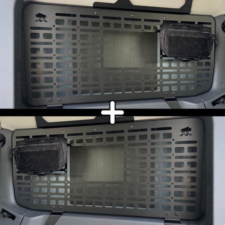 SET: Innen-MOLLE-Paneele (links + rechts) - Grenadier-1-Bison Gear