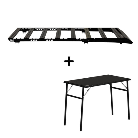 SET: OX PRO Dachträger + Campingtisch - 4Runner 5. Gen-1-Bison Gear
