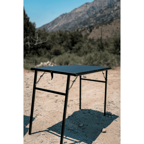 SET: OX PRO Dachträger + Campingtisch - Defender (L663) 110-30-Bison Gear