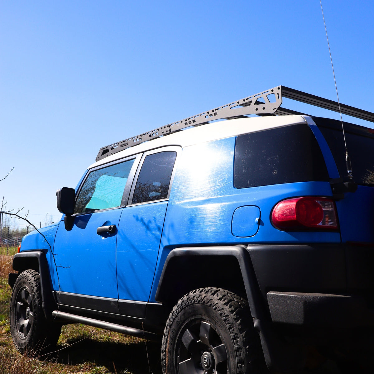 SET: OX PRO Dachträger + Campingtisch - FJ Cruiser-12-Bison Gear