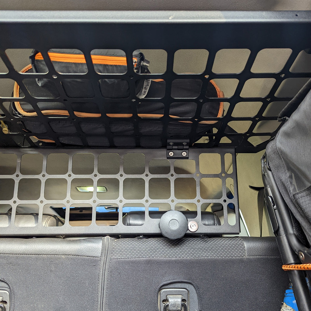 SET: Roof Shelf + Laderaumtrenngitter - FJ Cruiser-6-Bison Gear
