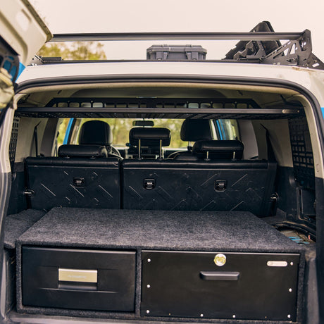 SET: Roof Shelf + Laderaumtrenngitter - TOYOTA FJ Cruiser-2-Bison Gear
