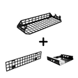 SET: Roof Shelf + Laderaumtrenngitter + Fach unter dem Roof Shelf - LC250/GX550-1-Bison Gear