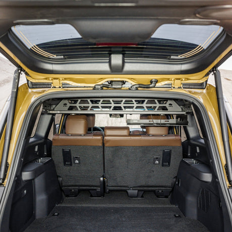 SET: Roof Shelf + Laderaumtrenngitter + Fach unter dem Roof Shelf - LC250/GX550-7-Bison Gear