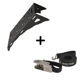 SET: Universal-Radhalterung + NEUES Edelstahlband-1-Bison Gear
