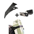 SET: Universal-Radhalterung + NEUES Edelstahlband + Kanisterhalter-1-Bison Gear