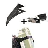 SET: Universal-Radhalterung + NEUES Edelstahlband + Kanisterhalter-1-Bison Gear
