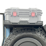 SET: Universal-Radhalterung + NEUES Edelstahlband + Reserverad-Ablage-4-Bison Gear