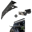 SET: Universal-Radhalterung + NEUES Edelstahlband + Bergungsboards-Halterung-1-Bison Gear