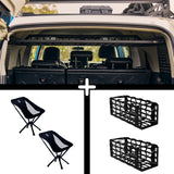 SET: Roof Shelf + 2x YAK Stuhl + 2x YAK Stuhlhalterung - FJ Cruiser
