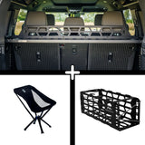 SET: Roof Shelf + YAK Stuhl + YAK Stuhlhalterung - Defender L663 (110)