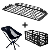 SET: Roof Shelf + YAK Stuhl + YAK Stuhlhalterung - LC120/GX470