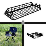 SET: Roof Shelf + ELK Stuhl + Stuhlaufbewahrung - LC250/GX550