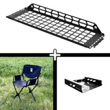 SET: Roof Shelf + ELK Stuhl + Stuhlaufbewahrung - 4Runner 6. Gen