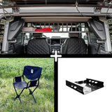SET: Roof Shelf + ELK Stuhl + Stuhlaufbewahrung - Bronco 6G 2-Türer