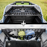 SET: Roof Shelf + Universal-Netz - Bronco 6G 4-Türer