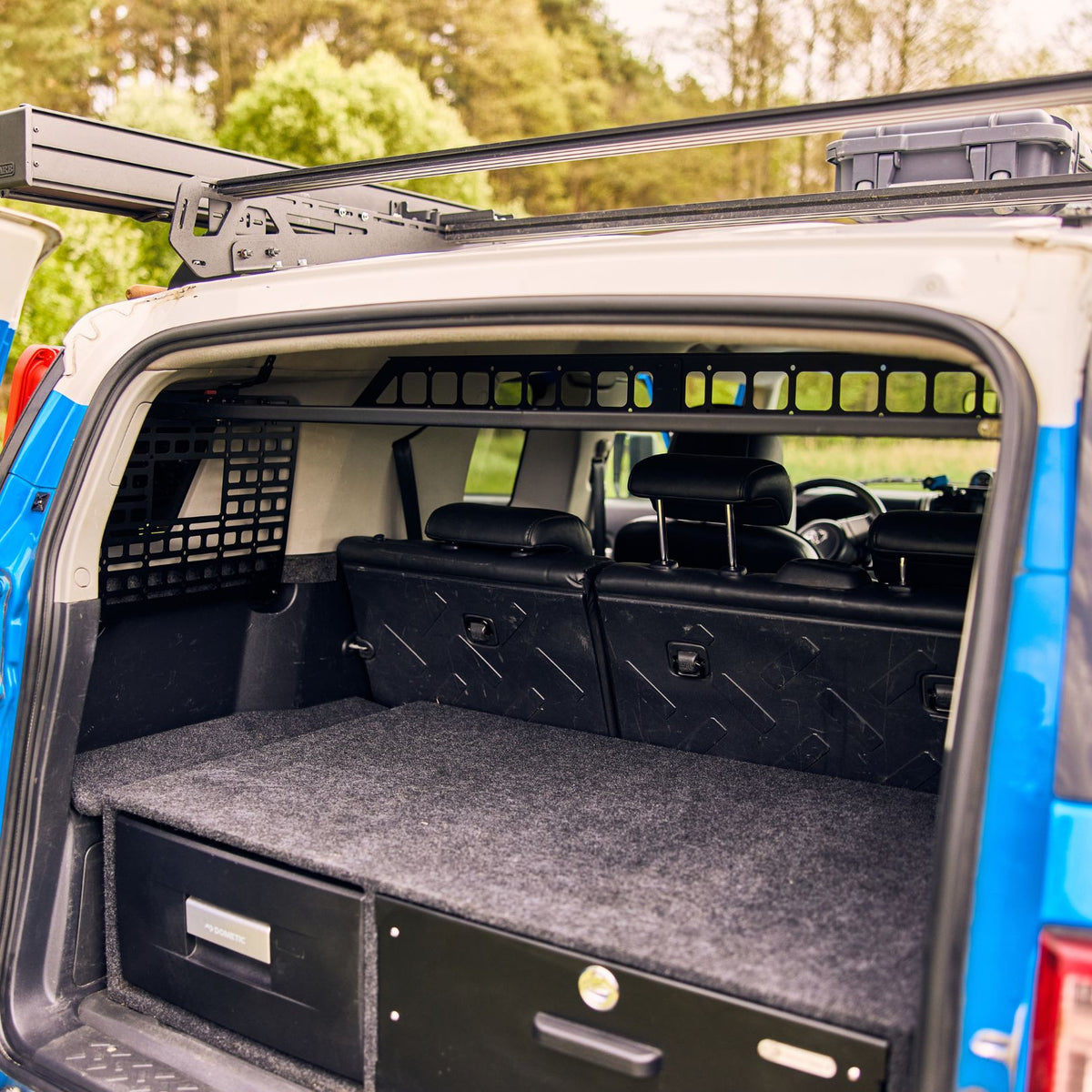 Roof Shelf + 2 Paneele (links + rechts) SET - FJ Cruiser-3-Bison Gear