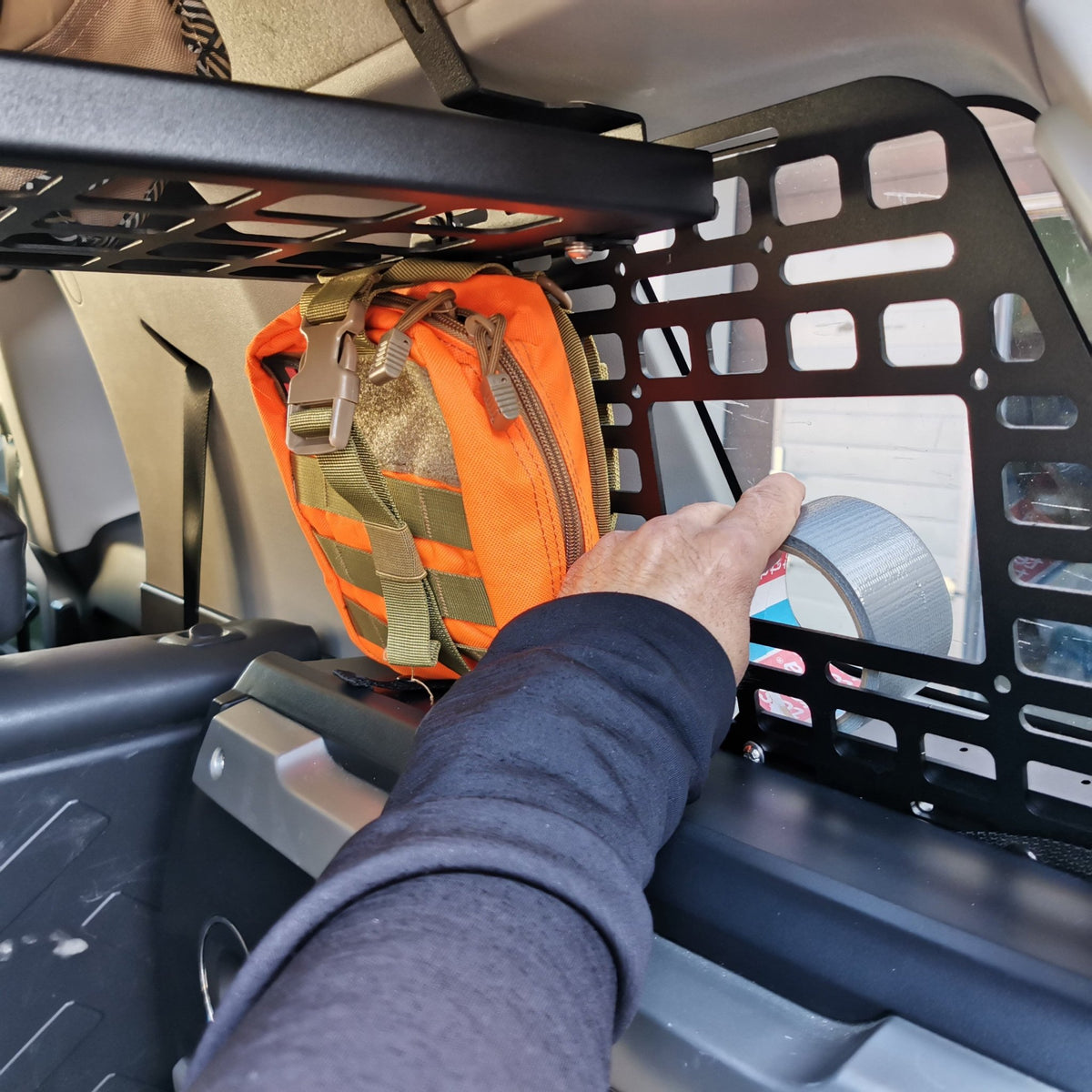 Roof Shelf + 2 Paneele (links + rechts) SET - FJ Cruiser-6-Bison Gear
