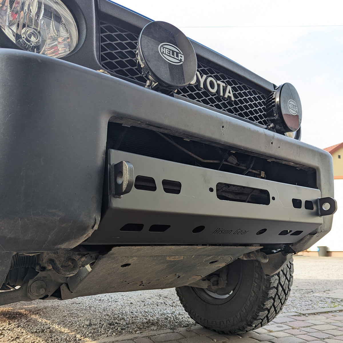 Seilwinden-Stoßstange - FJ Cruiser-1-Bison Gear