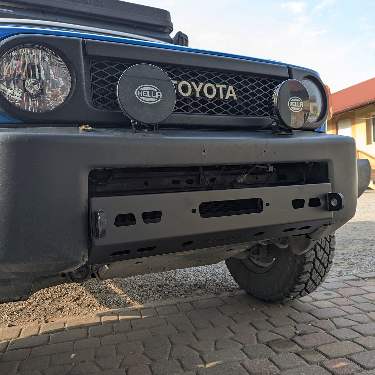 Seilwinden-Stoßstange - FJ Cruiser-3-Bison Gear